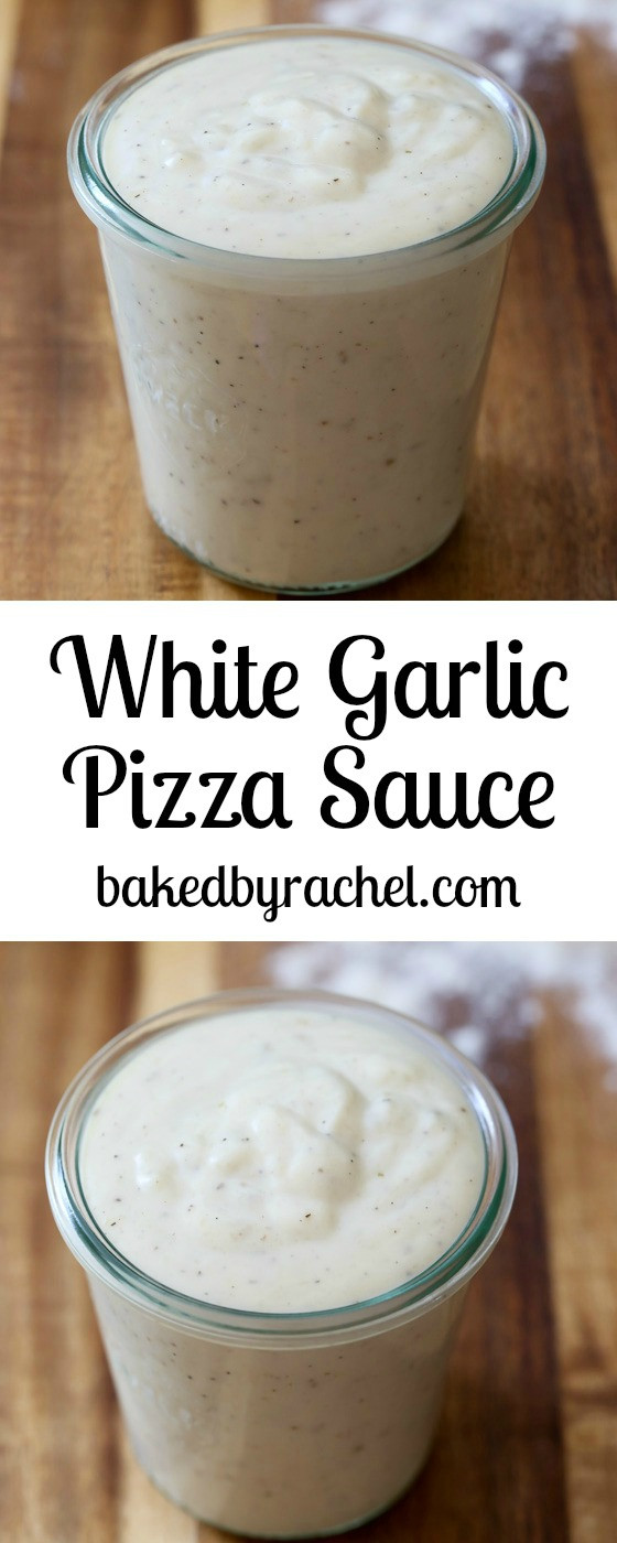 White Pizza Sauce Recipe
 White Garlic Pizza Sauce