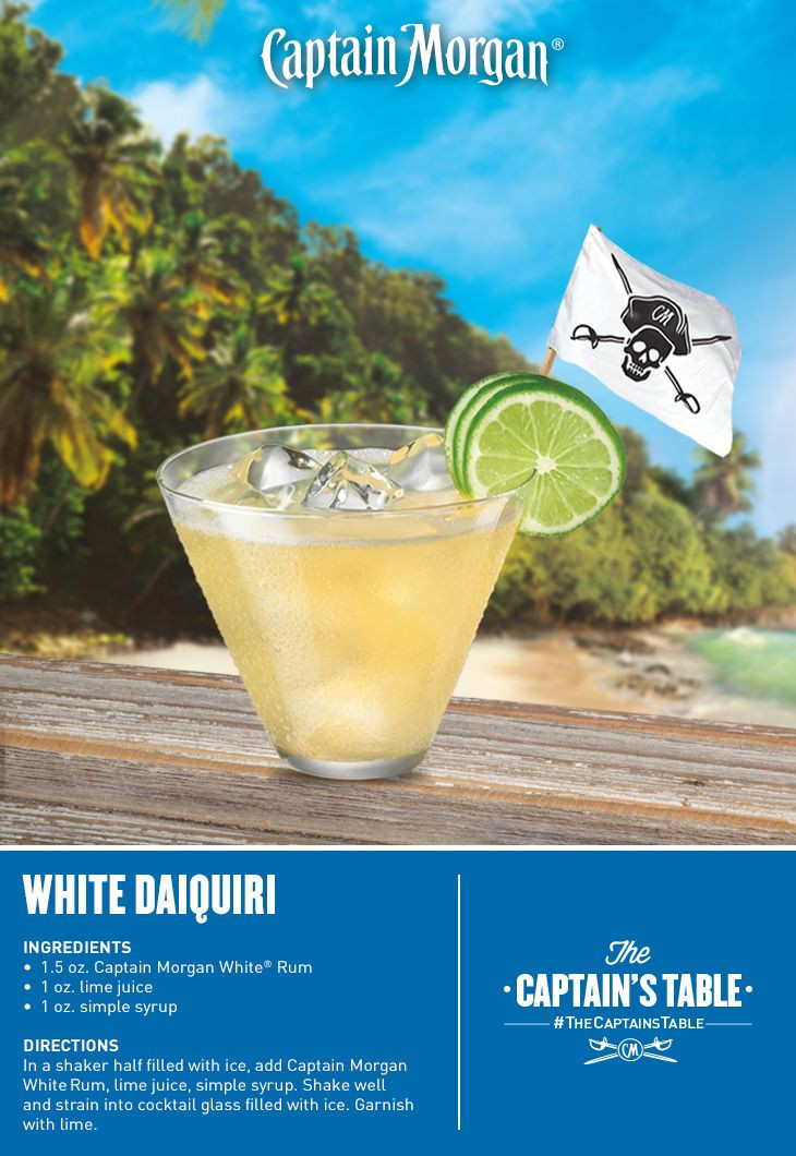 White Rum Mixed Drinks
 16 best Captain Morgan White Rum images on Pinterest