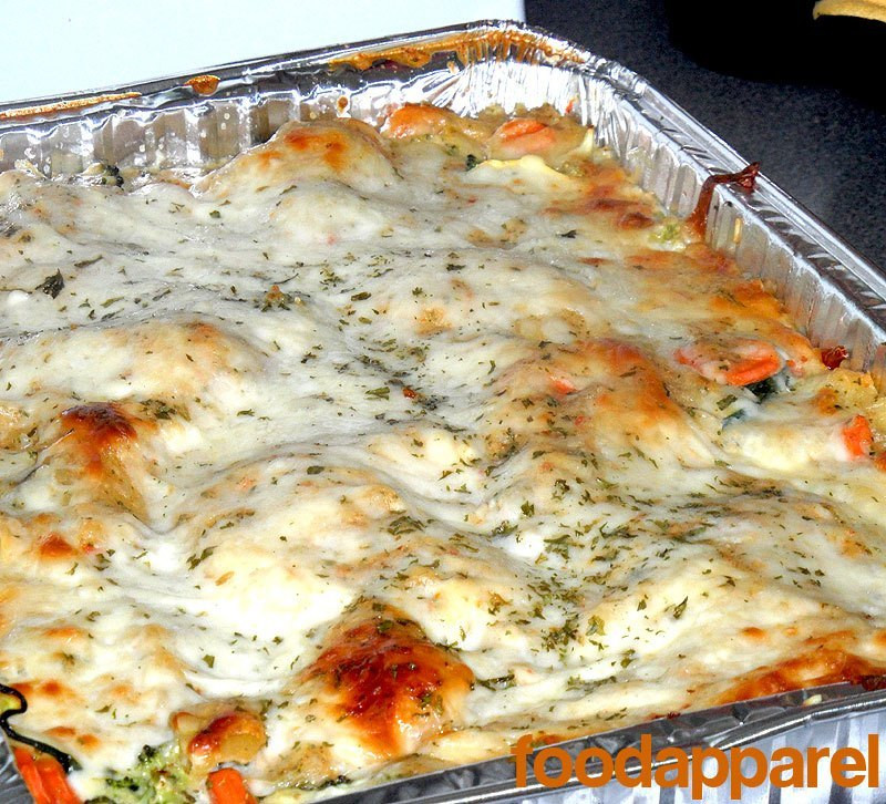 White Vegetable Lasagna
 Healthier Ve able Lasagna with White Sauce Recipe