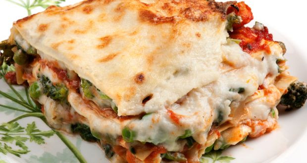 White Vegetable Lasagna
 ve arian lasagna white sauce