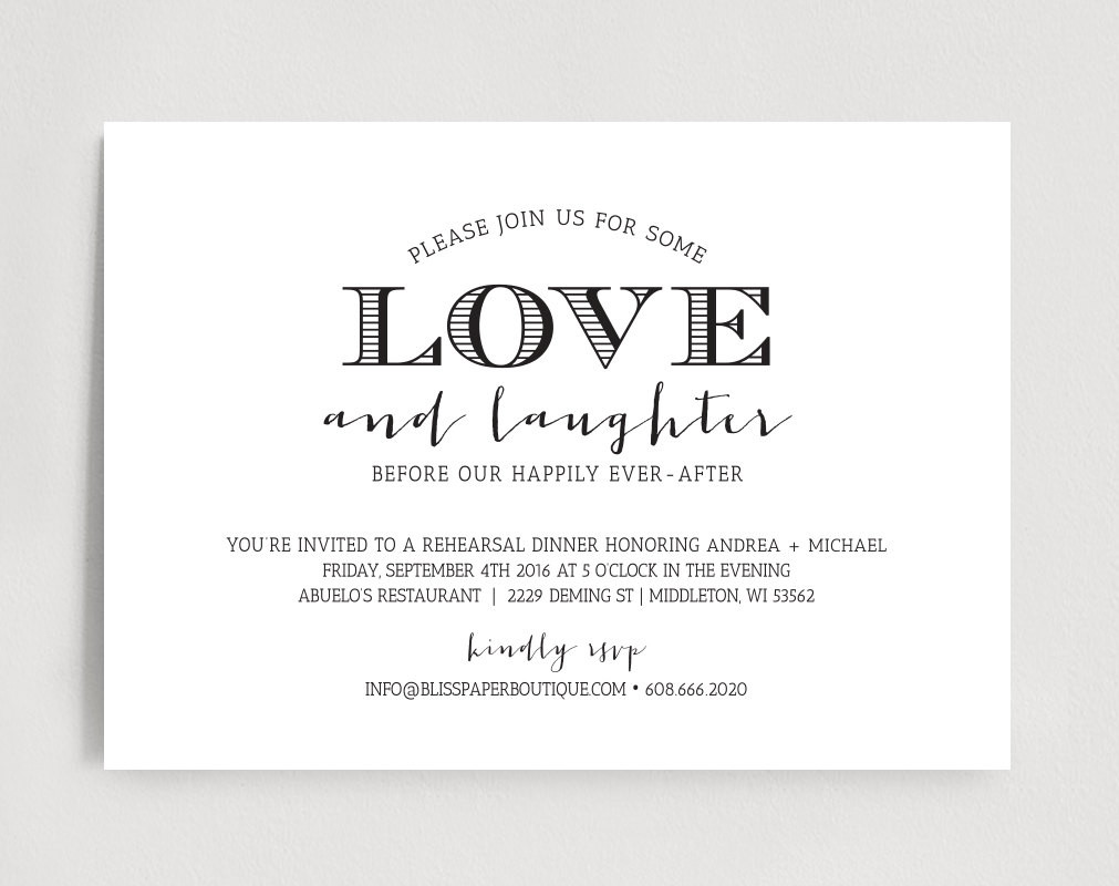 Who Is Invited To The Rehearsal Dinner
 Rehearsal Dinner Invitation Wedding Rehearsal Dinner