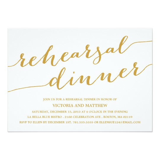 Who Is Invited To The Rehearsal Dinner
 MODERN CALLIGRAPHY REHEARSAL DINNER INVITATION