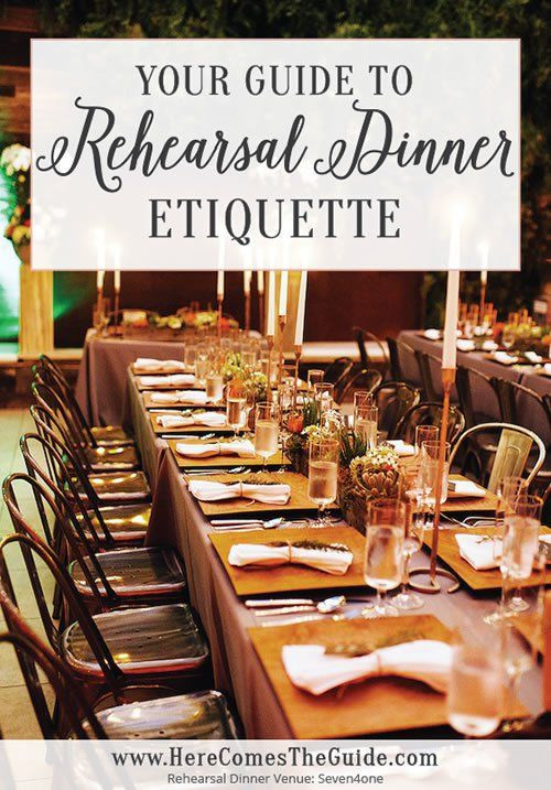 Who Pays For Rehearsal Dinner
 1000 ideas about Rehearsal Dinner Etiquette on Pinterest