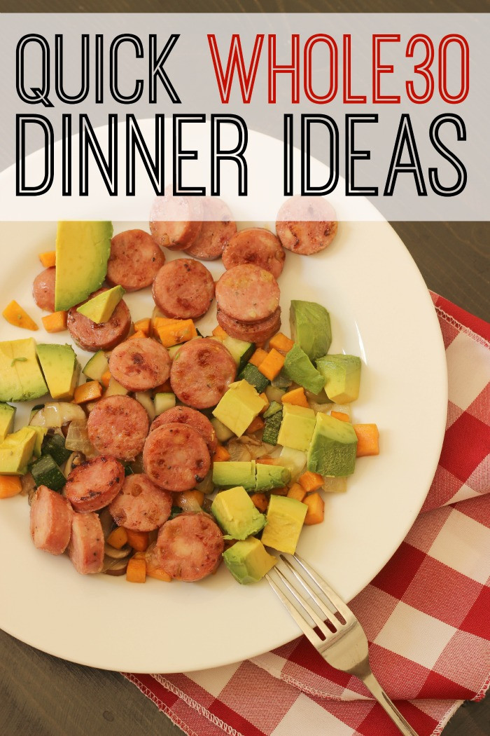 Whole 30 Dinner Recipes
 Quick Whole 30 Dinner Ideas Money Saving Mom