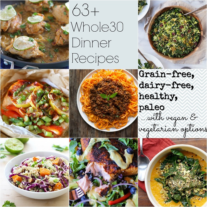 Whole 30 Dinner Recipes
 63 Whole30 Dinner Recipes & the difference between