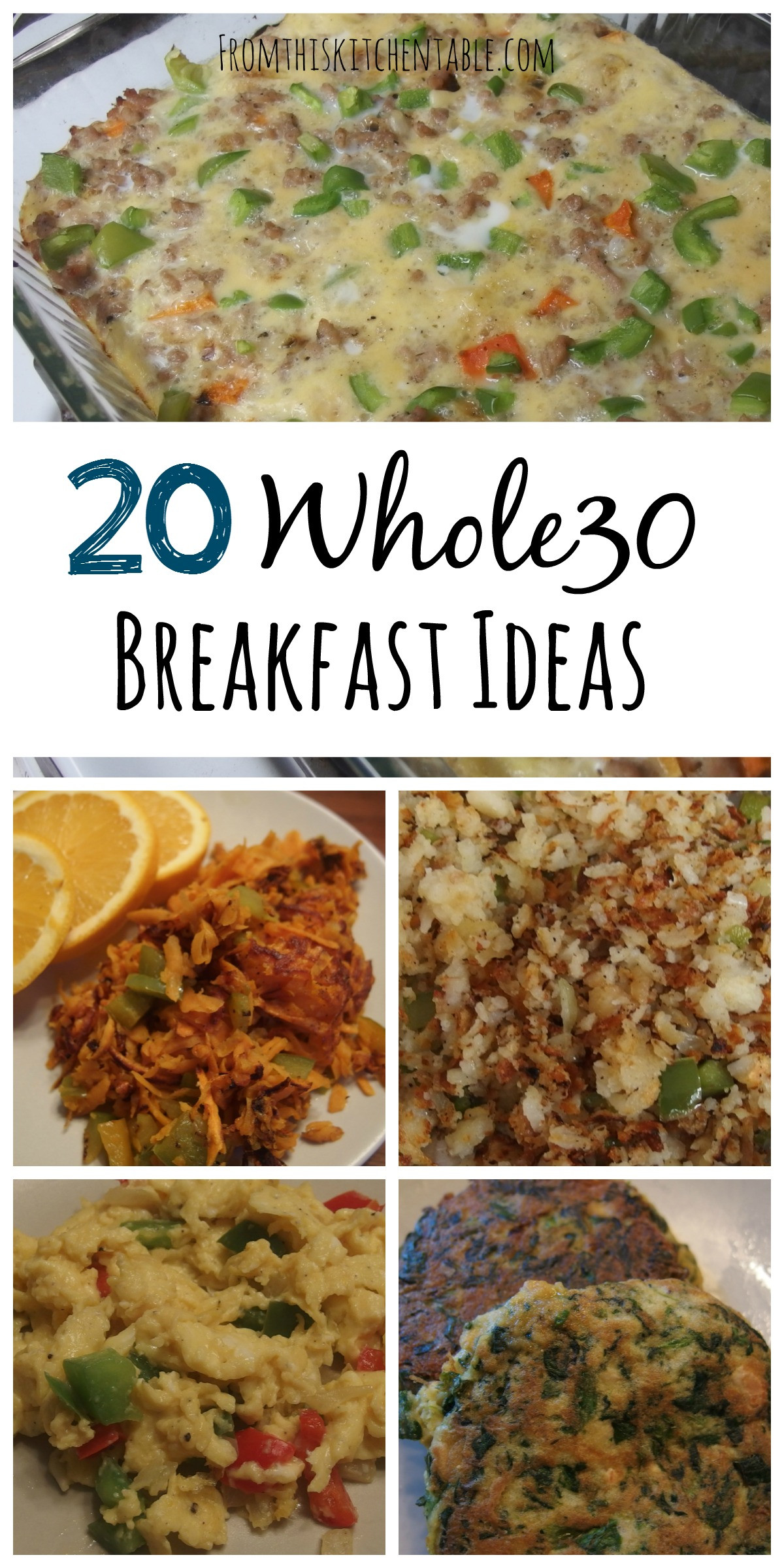 Whole 30 Recipes Breakfast
 Whole30 Soup Recipes From This Kitchen Table