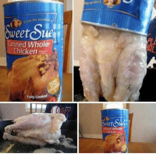 Whole Canned Chicken
 He Kitce Canned Whole Chicken Fudty Cooked Anned Whole