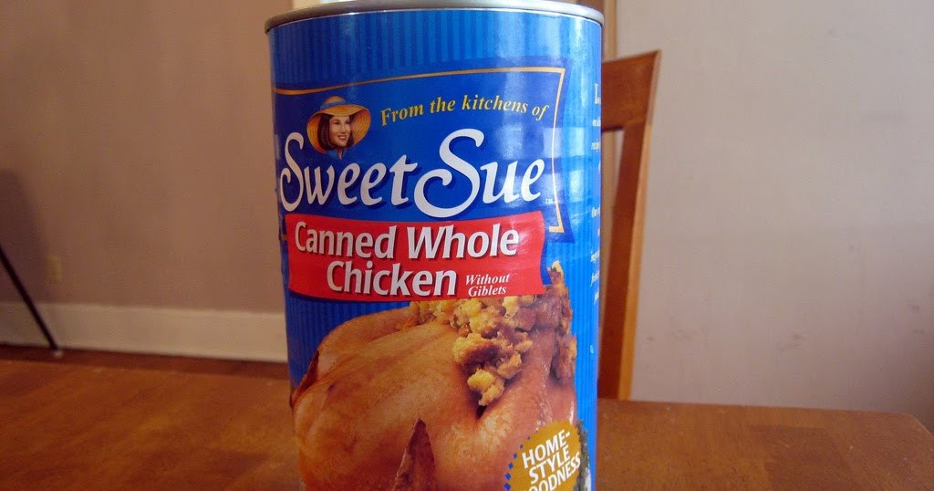 Whole Canned Chicken
 Fanatic Cook Canned Whole Chicken