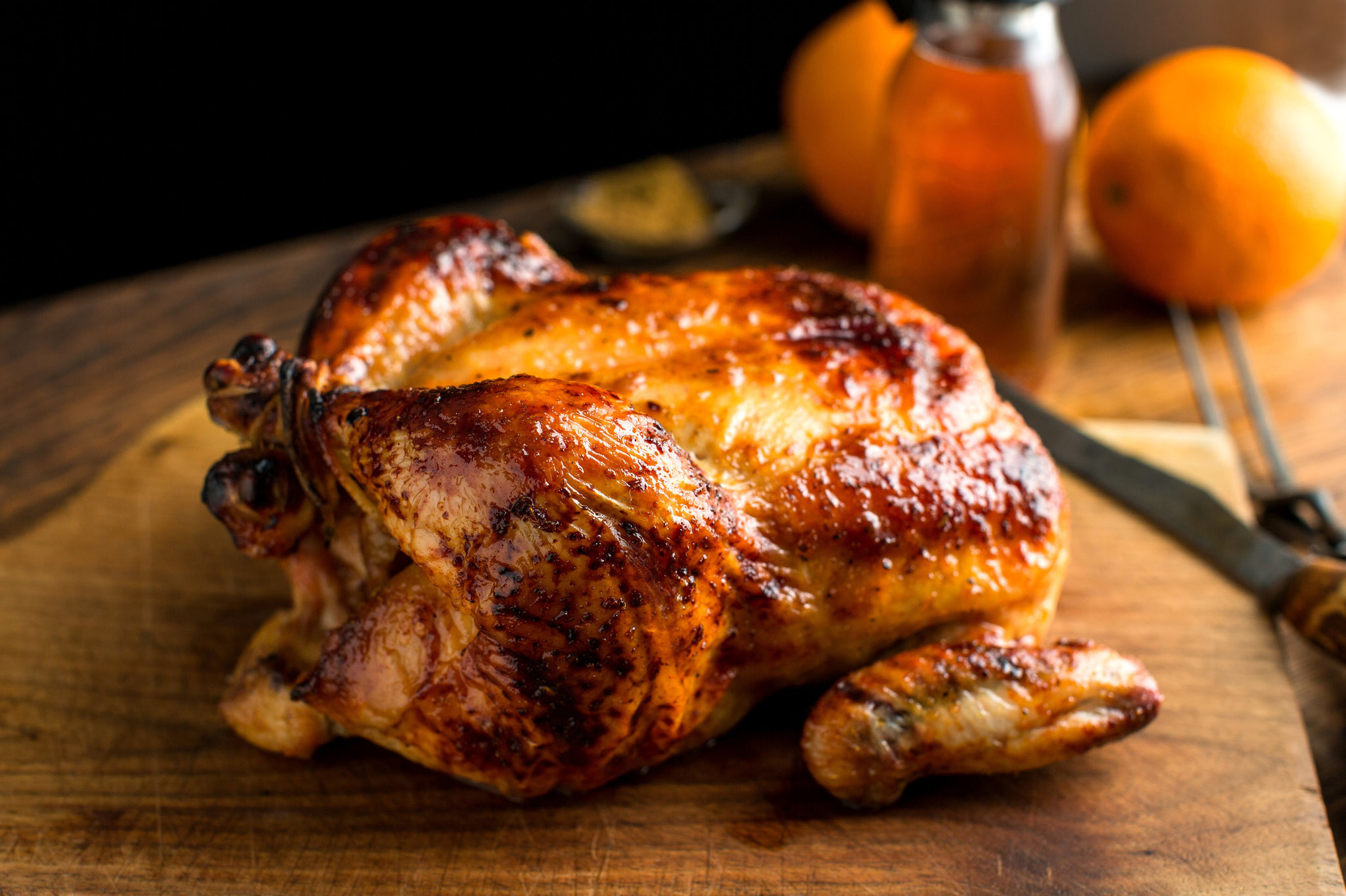 Whole Chicken Cooking Time
 Roast Chicken With Cumin Honey and Orange Recipe NYT