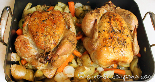Whole Chicken Cooking Time
 Roast two chickens at once save time energy dishes