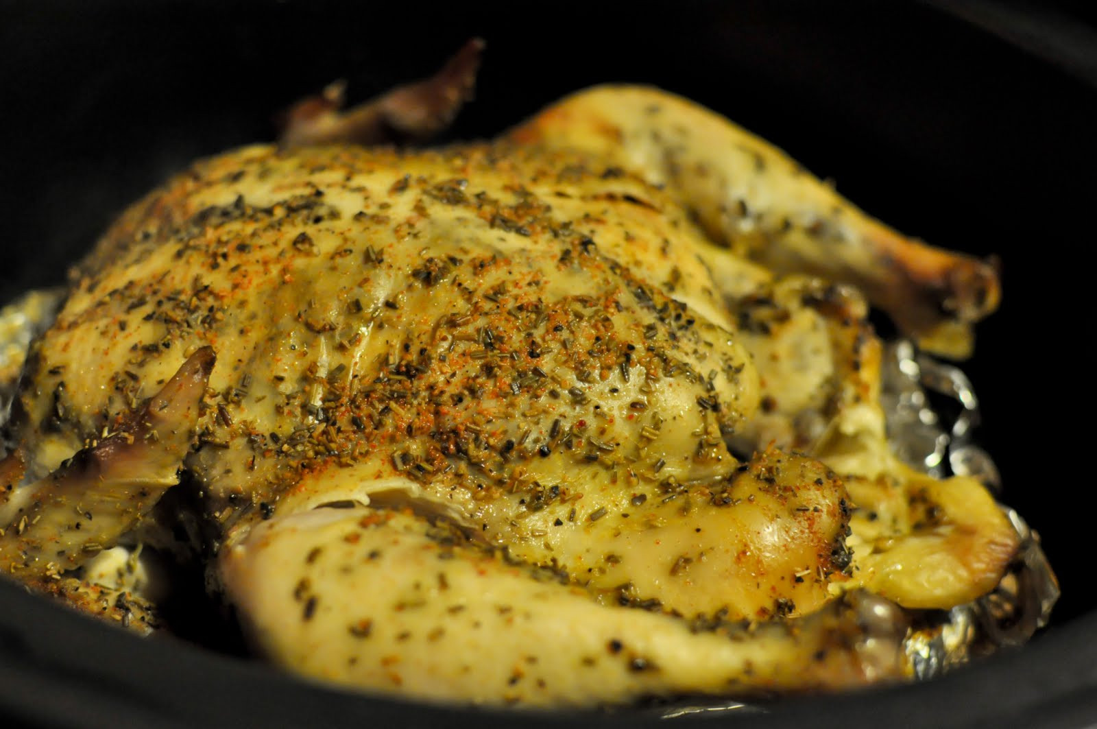 Whole Chicken In Crockpot
 Bless This Food Whole Chicken in a Crock Pot with Potatoes