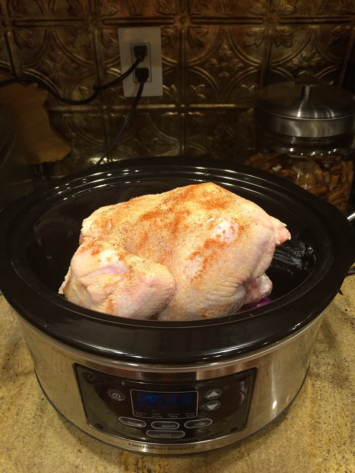 Whole Chicken In Crockpot
 Anastasia s FixNation Crock Pot Whole Chicken