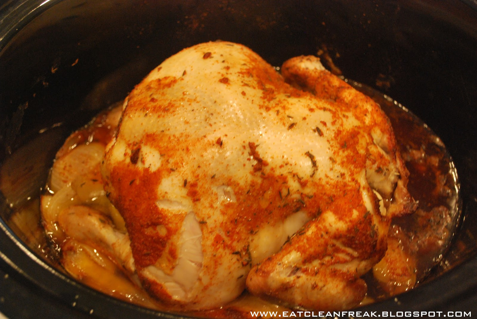 Whole Chicken In The Crock Pot
 CLEAN FREAK The Best Whole Chicken in a Crock Pot