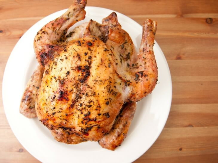 Whole Chicken On The Grill
 Grilled Whole Chicken and Roasted Root Ve ables Clean