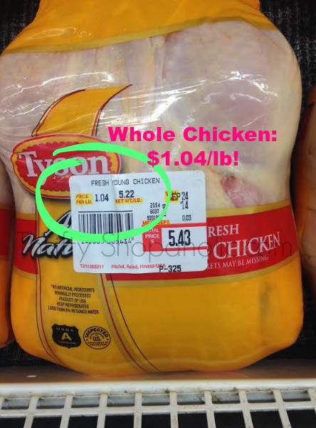 Whole Chicken Price
 How To Make A 50 Dollar Per Week Meal Plan