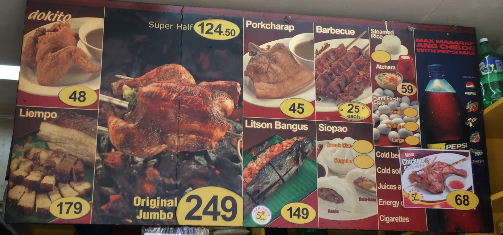 Whole Chicken Price
 JC s Food Reviews Andok s Chicken