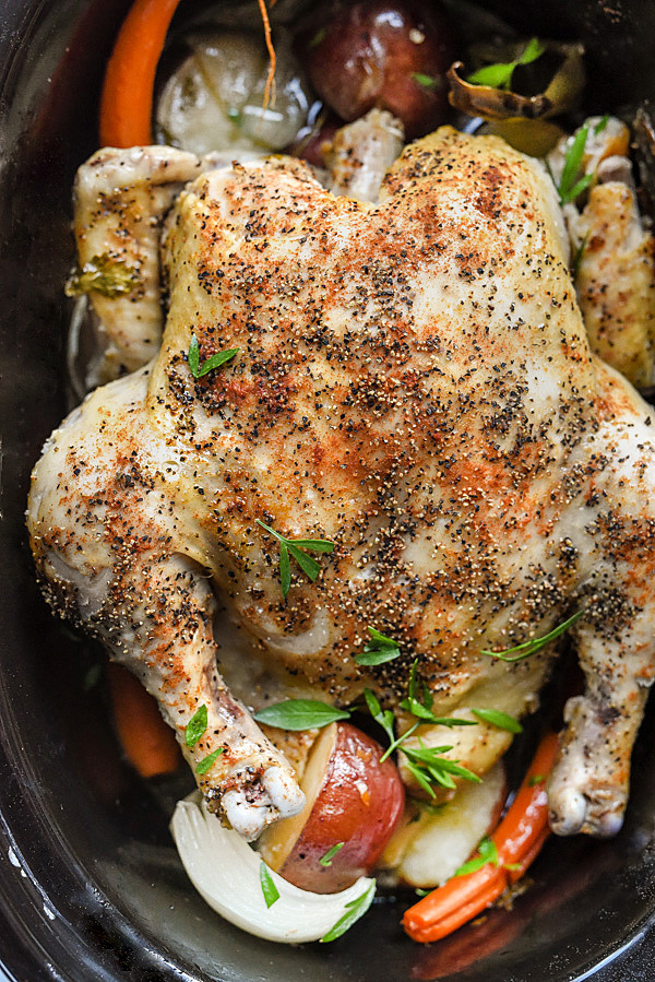 Whole Chicken Recipe
 slow cooker whole chicken frozen