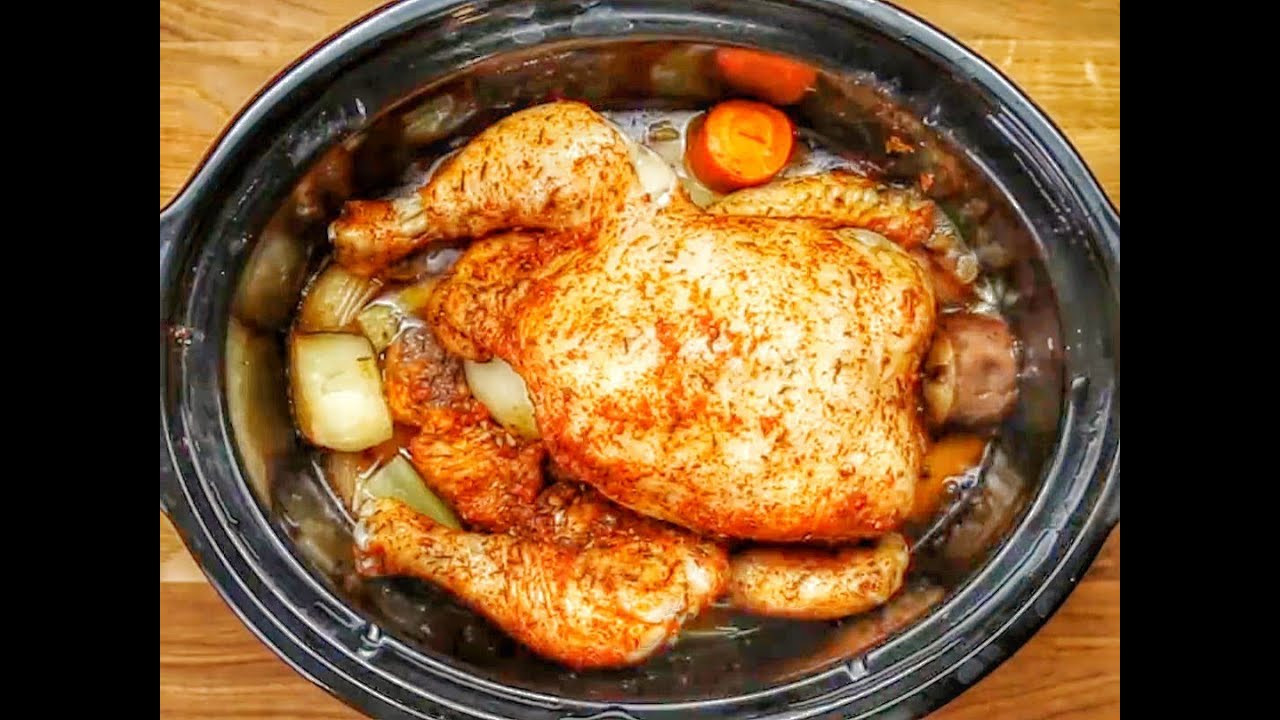 Whole Chicken Recipes Slow Cooker
 slow cooker whole chicken frozen