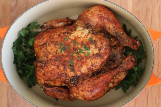Whole Chicken Temperature
 Slow Roasted Chicken
