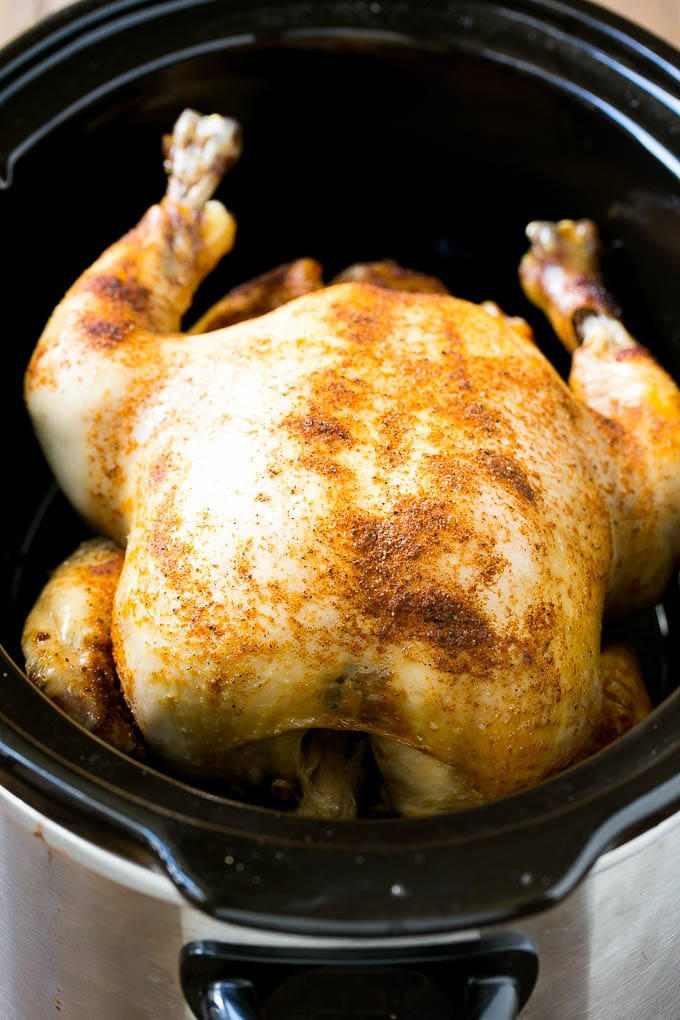 Whole Chicken Temperature
 Slow Cooker Whole Chicken Dinner at the Zoo
