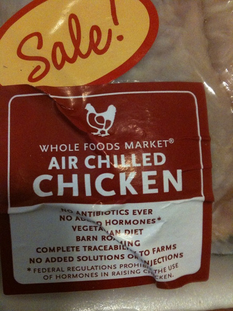 Whole Foods Chicken
 What is Whole Foods "air chilled" chicken And how is that