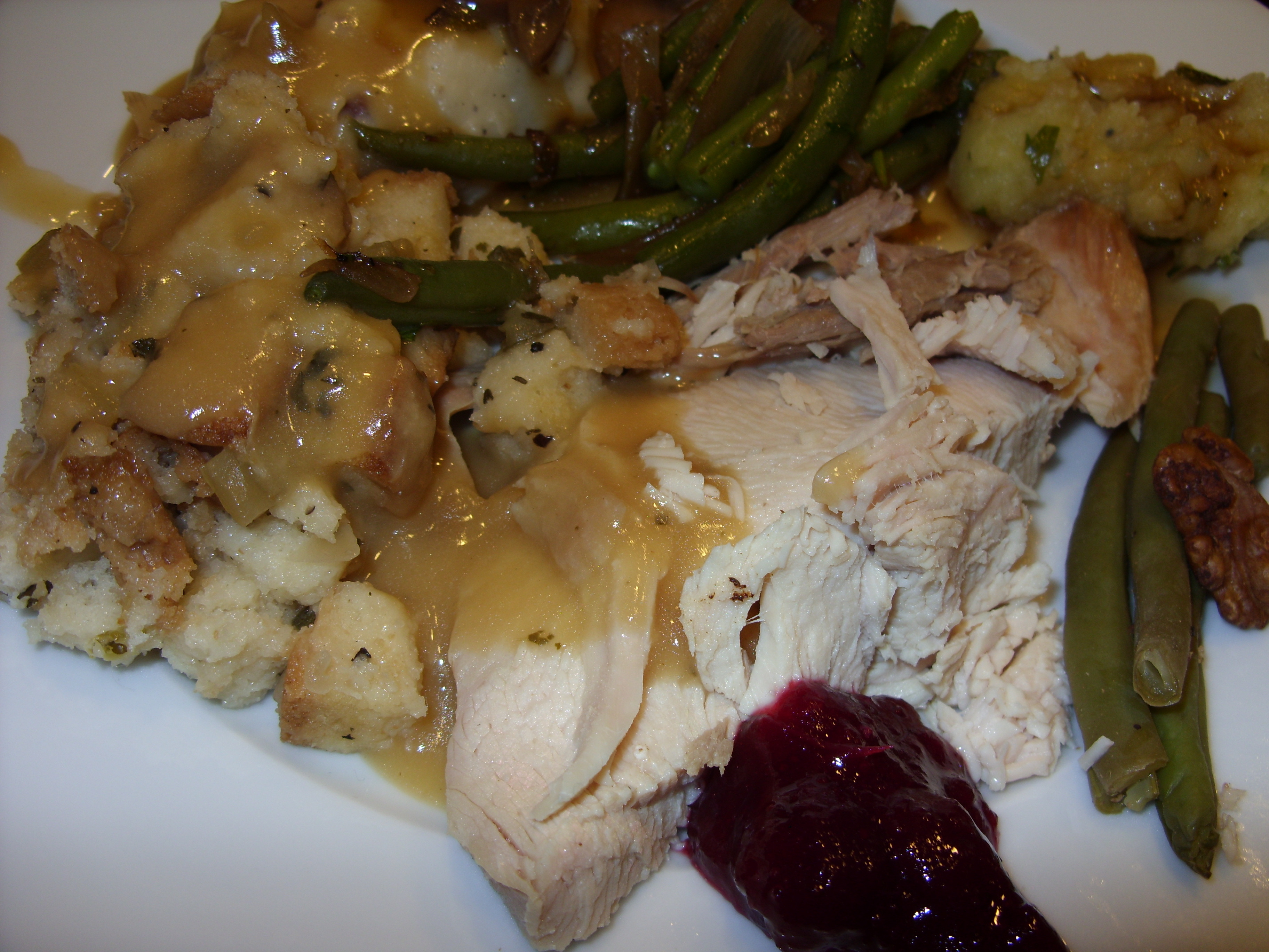 Whole Foods Turkey Dinner
 November 2012