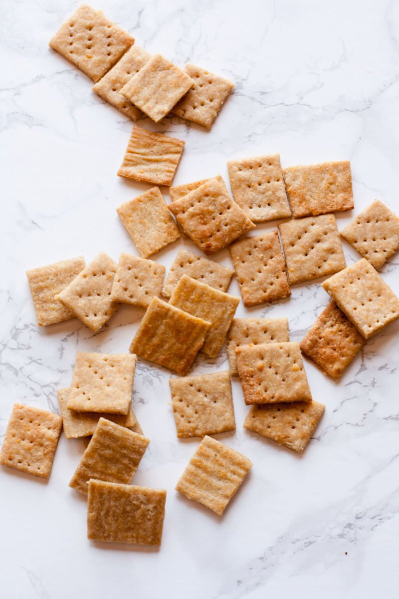 Whole Grain Crackers
 Parmesan Whole Wheat Crackers