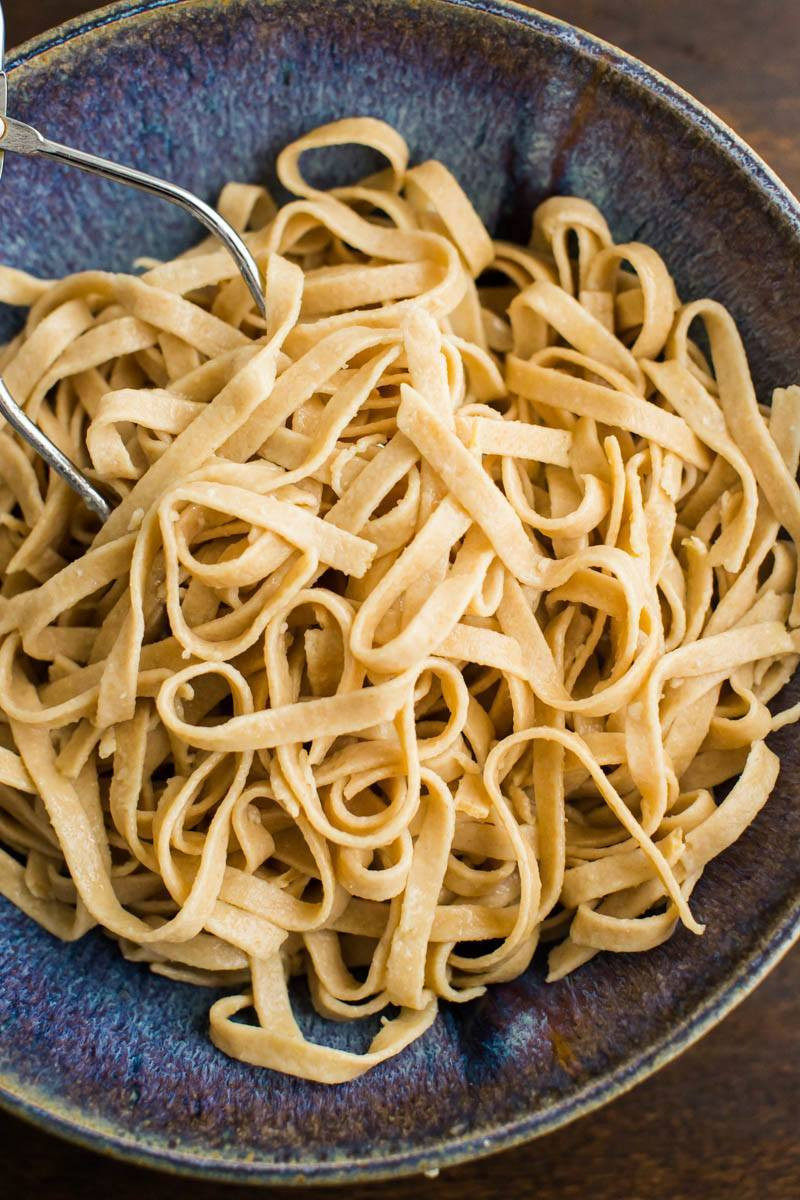 Whole Grain Noodles
 Easy Homemade Whole Wheat Pasta