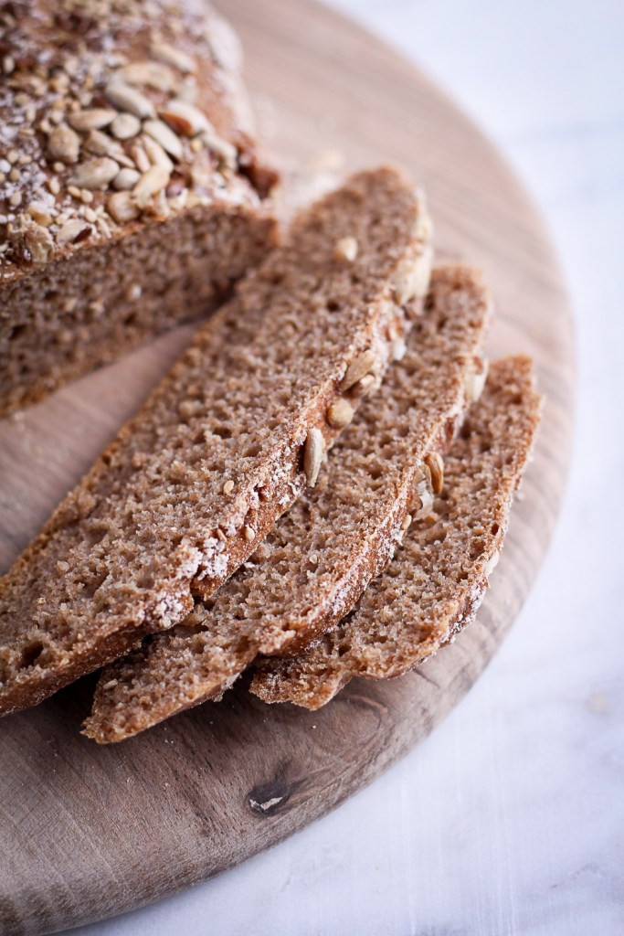 Whole Grain Rye Bread
 Whole Grain Rye Bread and Le Creuset Giveaway