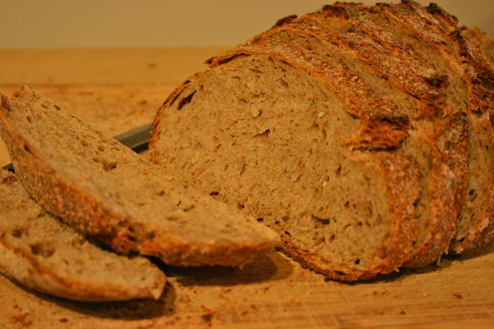 Whole Grain Sourdough Bread
 Color Me Green Making Whole Grain Sourdough Bread