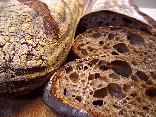 Whole Grain Sourdough Bread
 Whole Wheat Sourdough Bread at Hydration