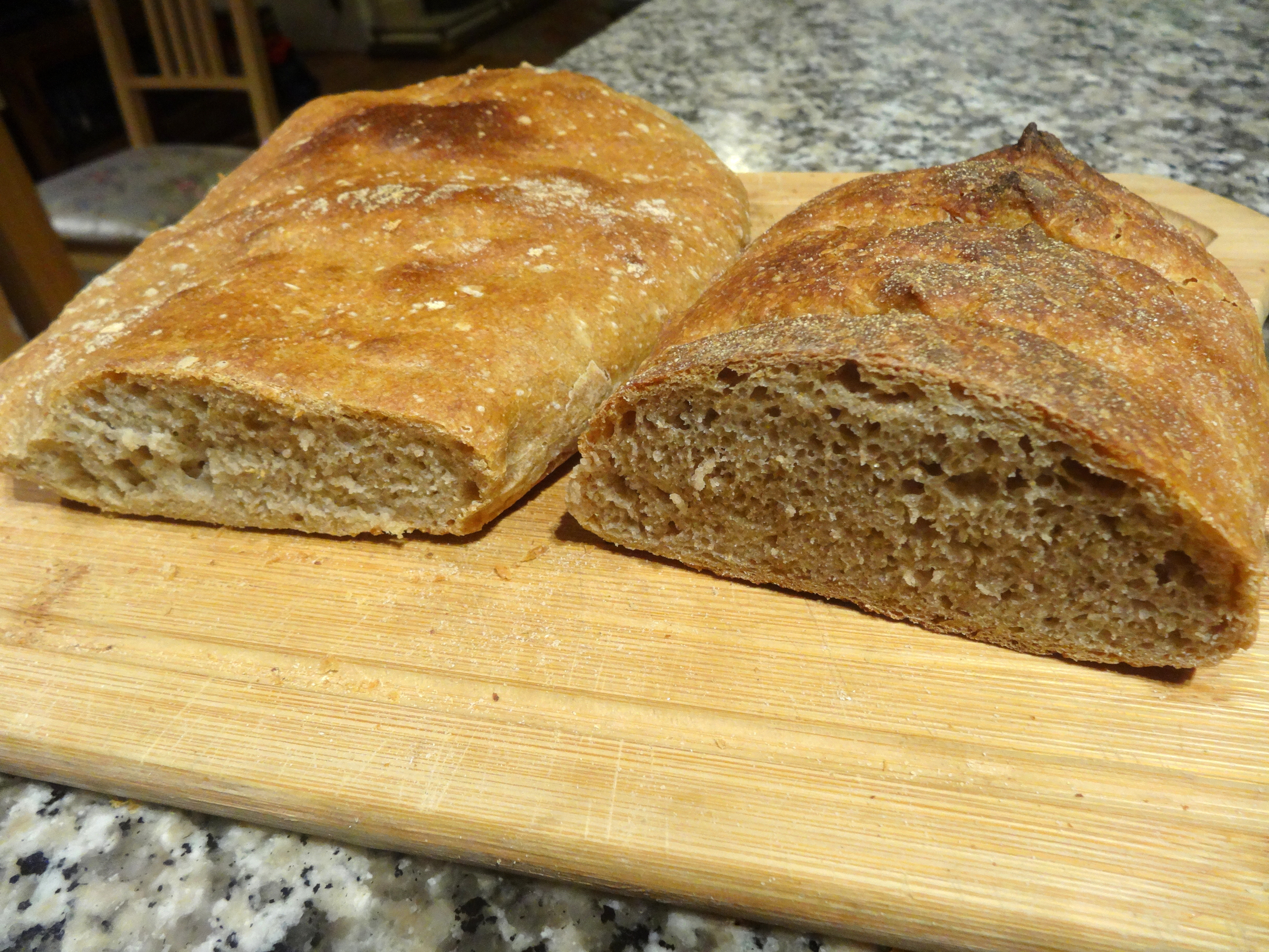 Whole Grain Sourdough Bread
 Whole Wheat No knead Sourdough Bread