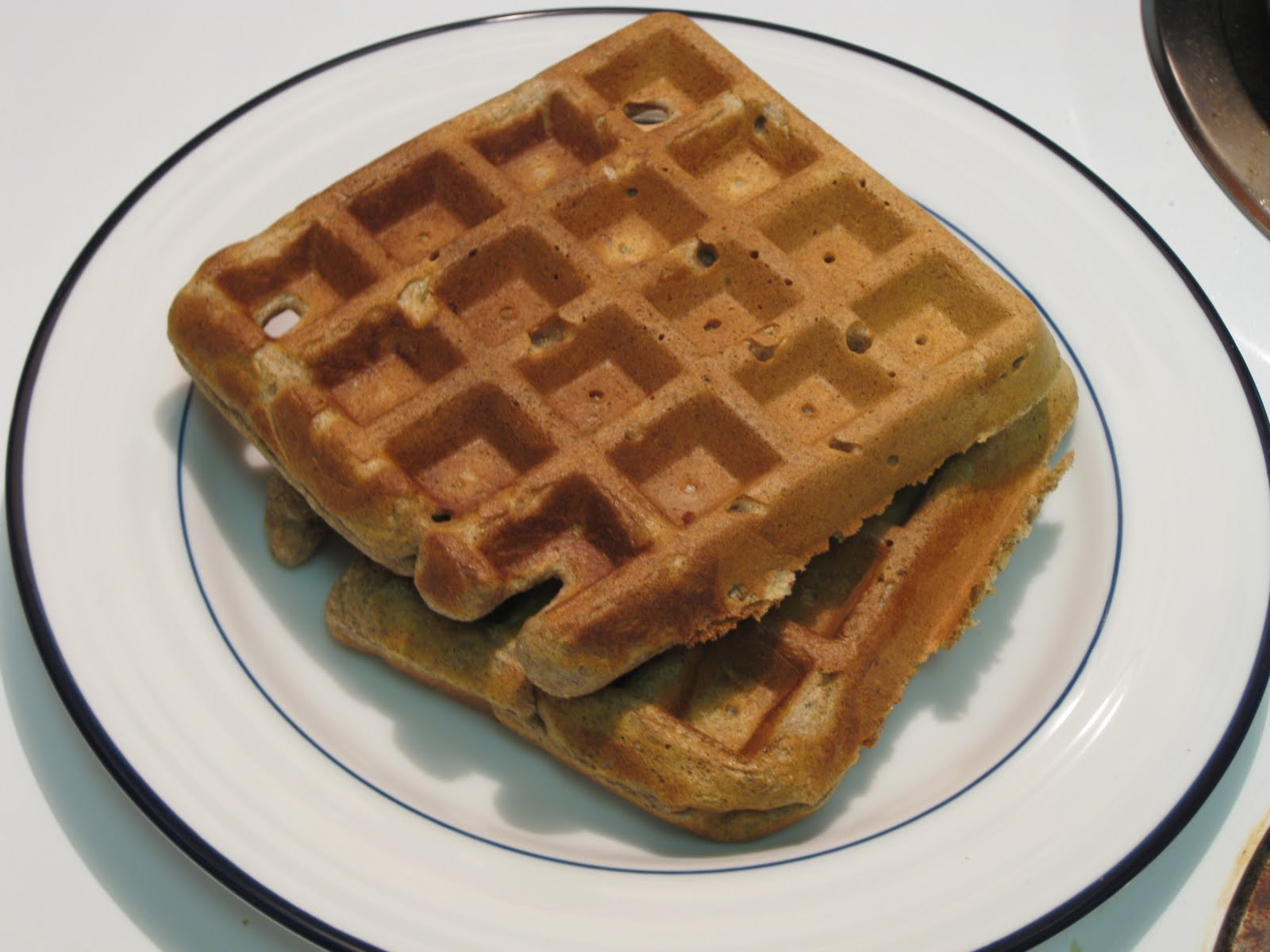 Whole Grain Waffles
 In Search of the Finer Things Apple Cinnamon Whole Grain