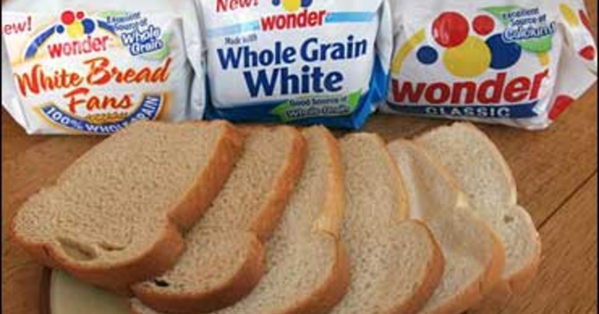 Whole Grain White Bread
 Wonder Bread To fer Whole Wheat CBS News