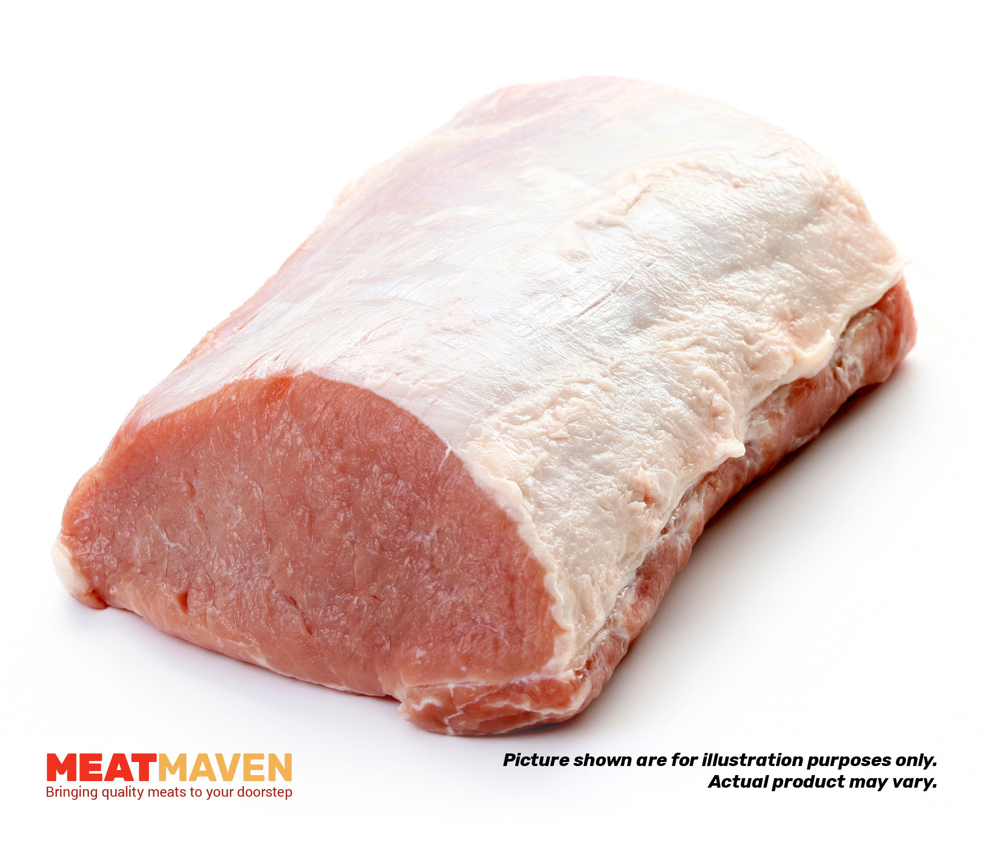 Whole Pork Loin
 Boneless Pork Loin Whole 4 kg Meat Maven