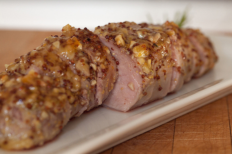 Whole Pork Loin
 Honey and Whole Grain Mustard Pork Tenderloin