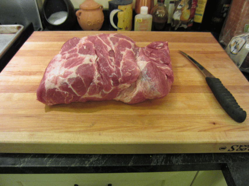 Whole Pork Shoulder
 How to Make Coppa at Home Part 1