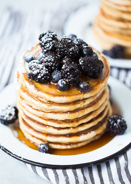 Whole Wheat Pancakes
 Whole Wheat Pancakes