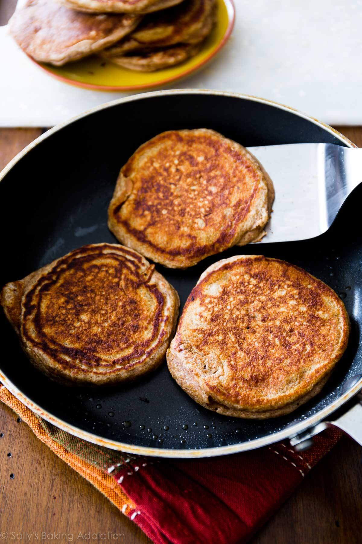 Whole Wheat Pancakes
 Whole Wheat Banana Pancakes Sallys Baking Addiction