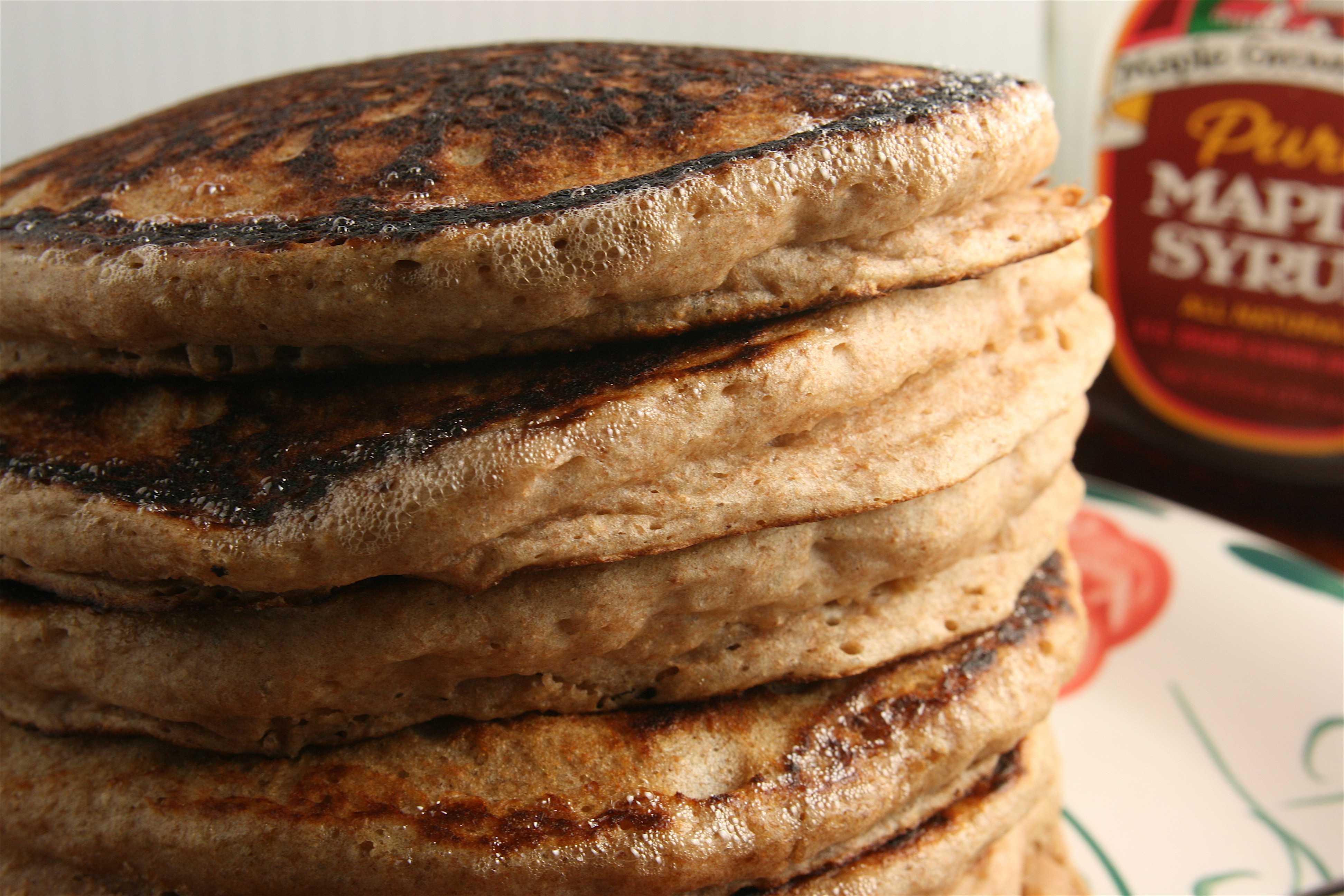 Whole Wheat Pancakes
 Whole Wheat Lemon Buttermilk Pancakes