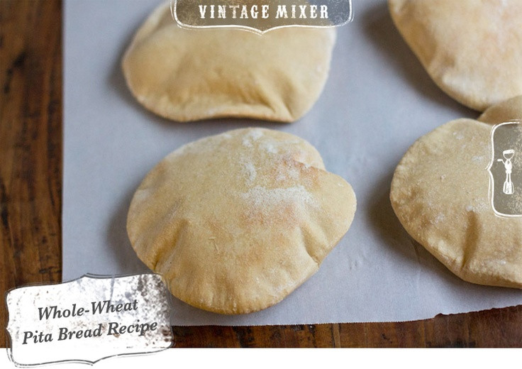 Whole Wheat Pita Bread Recipe
 13 best images about Bread on Pinterest