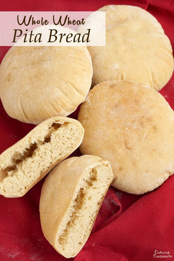 Whole Wheat Pita Bread Recipe
 Whole Wheat Pita Bread • Curious Cuisiniere