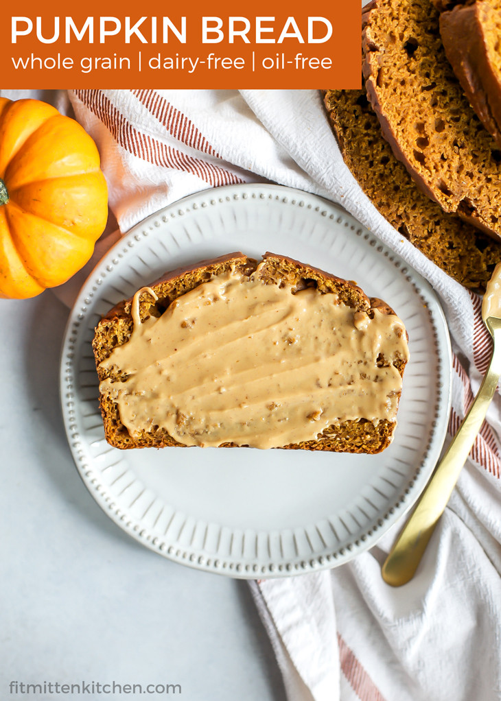 Whole Wheat Pumpkin Bread
 whole wheat pumpkin bread