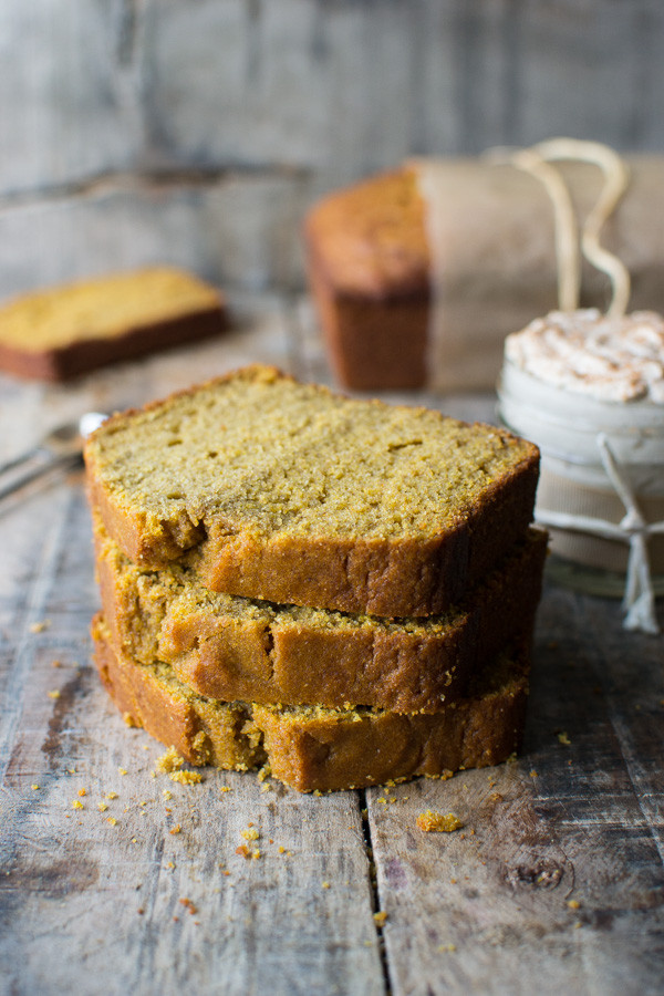 Whole Wheat Pumpkin Bread
 Whole Wheat Pumpkin Bread with Maple Cinnamon Cream Cheese