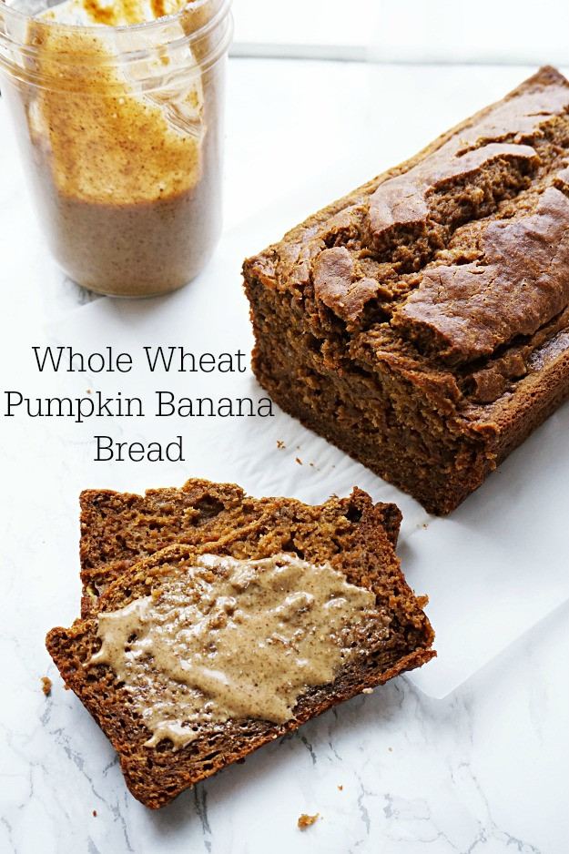 Whole Wheat Pumpkin Bread
 healthy whole wheat pumpkin bread