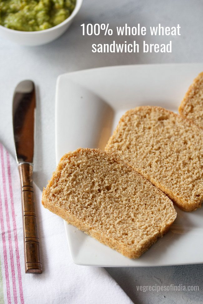 Whole Wheat Sandwich Bread Recipe
 sandwich bread recipe