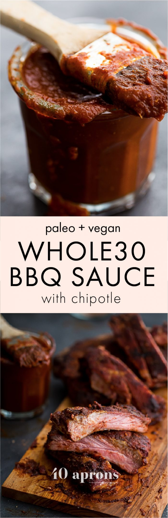 Whole30 Bbq Sauce Recipe
 Whole30 BBQ Sauce With Chipotle Paleo Vegan 40 Aprons