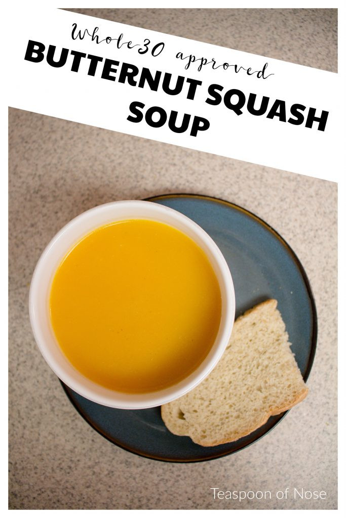 Whole30 Butternut Squash Soup
 Whole30 Butternut Squash Soup