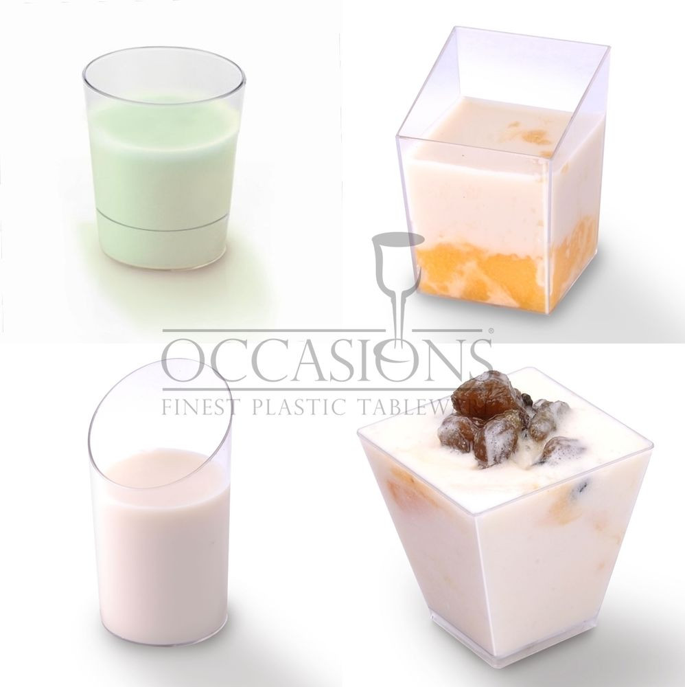 Wholesale Mini Dessert Cups
 Disposable Plastic Cups Wholesale