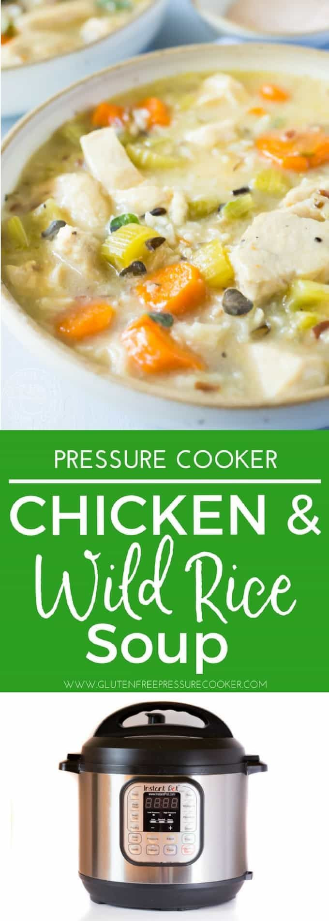 Wild Rice Electric
 The BEST pressure cooker chicken and Wild Rice soup recipe